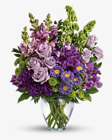 Violet Wedding Png Flowers, Transparent Png, Transparent PNG