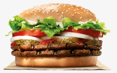Double Whopper Burger King, HD Png Download, Transparent PNG