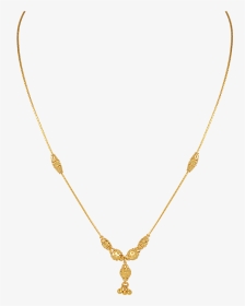 Ladies Gold Chain Png - Gold Chain Design With Pendant For Female, Transparent Png, Transparent PNG