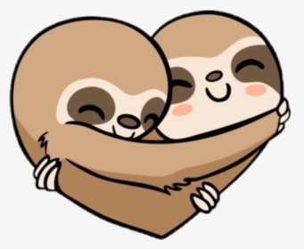 Sloth Heart Sticker, HD Png Download, Transparent PNG