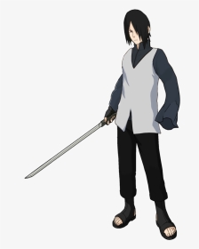 The Crossover Game Canon - Adult Sasuke Uchiha Sword, HD Png Download, Transparent PNG