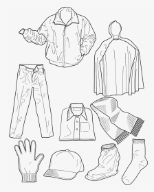 Clothes We Wear Drawing, HD Png Download, Transparent PNG