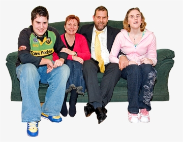 Picture Of A Family - Family With Learning Disabilities, HD Png Download, Transparent PNG