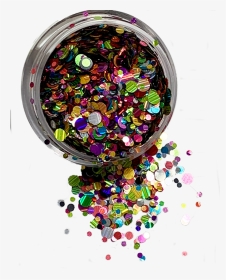 Transparent Glitter Confetti Png - Circle, Png Download, Transparent PNG