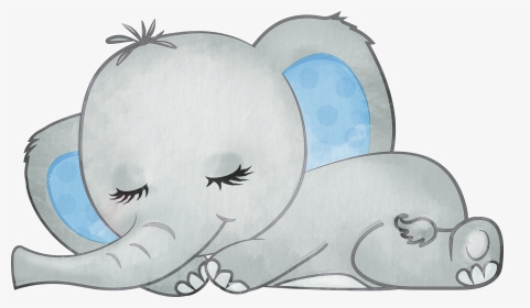 Pink Baby Elephant Animated, HD Png Download, Transparent PNG