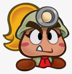 Nintendo Fanon Wiki - Goombella Paper Mario The Thousand Year Door Characters, HD Png Download, Transparent PNG