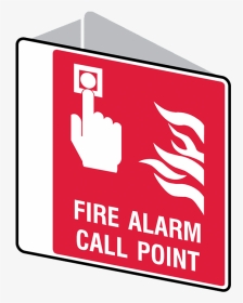 Brady Fire Equipment Signs - Fire Extinguisher Double Sided, HD Png Download, Transparent PNG
