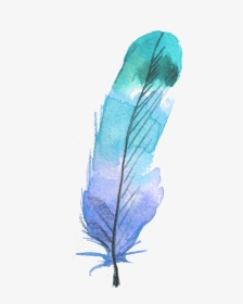 #feather - Watercolor Painting, HD Png Download, Transparent PNG
