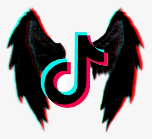 #tiktok - Neon Devil Wings Png, Transparent Png, Transparent PNG