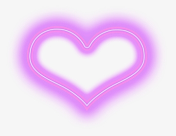 #neon #heart #neonheart #love #freetoedit - Heart, HD Png Download, Transparent PNG