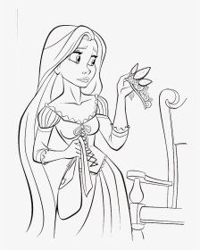 Coloring Pages Golden Hair, HD Png Download, Transparent PNG