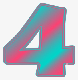 Print4litte Number Four Logo - Graphic Design, HD Png Download, Transparent PNG