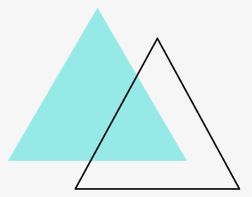 #triangles #stickers - Triangle, HD Png Download, Transparent PNG