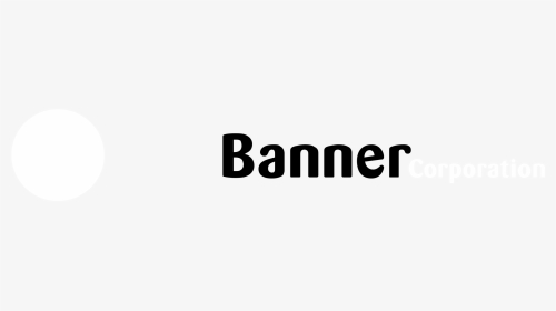 Banner Corporation 01 Logo Black And White - Vtuner, HD Png Download, Transparent PNG