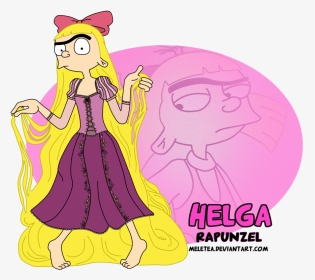 Helga As Rapunzel, HD Png Download, Transparent PNG