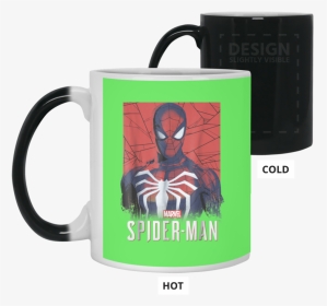 Marvel S Spider-man Game Logo Portrait Graphic Color - Mug, HD Png Download, Transparent PNG