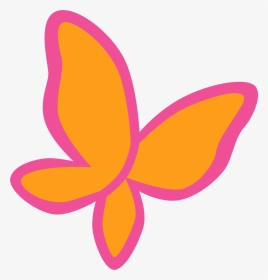 2020 Butterfly Pink Orange, HD Png Download, Transparent PNG