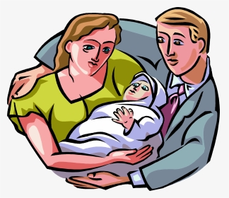 Family Clipart - Mother And Father Clipart, HD Png Download, Transparent PNG