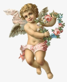 #angel  #cupid  #angelcore - Старые Картины С Ангелами, HD Png Download, Transparent PNG