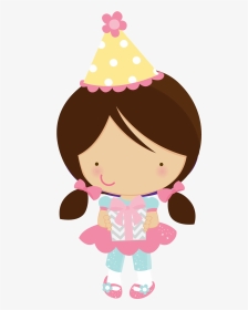 Cute Birthday Girl Clipart, HD Png Download, Transparent PNG