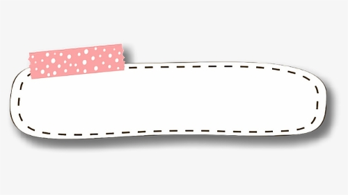 #label #tape #paper #banner #tag #peach #pink - Polka Dot, HD Png Download, Transparent PNG