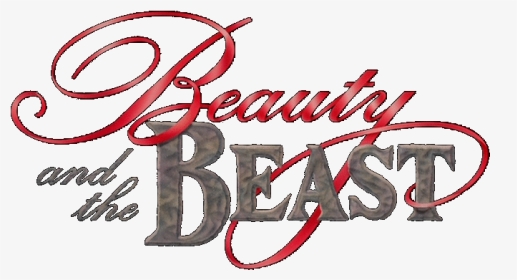 Disney Beauty And The Beast Title, HD Png Download, Transparent PNG