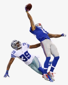 Odell Beckham First One Handed Catch, HD Png Download, Transparent PNG