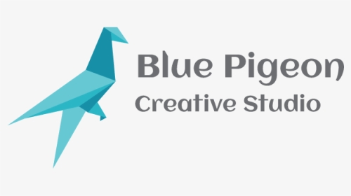 Blue Pigeon Graphic And Website Design - Origami, HD Png Download, Transparent PNG