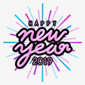 Happy New Year Png - Graphic Design, Transparent Png, Transparent PNG