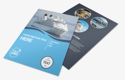 Cruise Ship Travel Flyer Template Preview - Flyer, HD Png Download, Transparent PNG