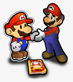 Paper Mario And Mario, HD Png Download, Transparent PNG