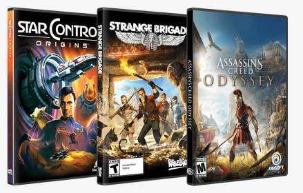 Assassin’s Creed Odyssey, Strange Brigade, And Star - Amazon Raise The Game Bundle, HD Png Download, Transparent PNG