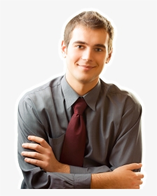 Guy Folded Arms - Businessperson, HD Png Download, Transparent PNG