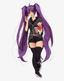 Anime Pigtail, HD Png Download, Transparent PNG