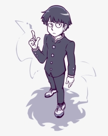 I’ve Only Watched A Few Episodes So Far But Mob Psycho - Cartoon, HD Png Download, Transparent PNG