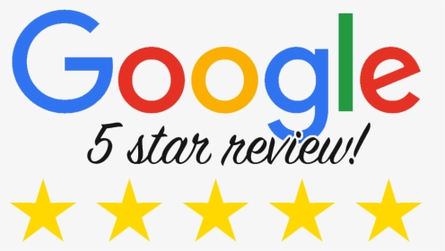 5 Star Google - Five Star Google Review, HD Png Download, Transparent PNG