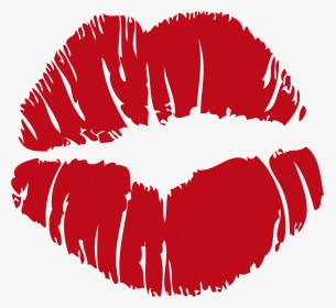Clip Art Red Kiss Clipart - Lips Clip Art, HD Png Download, Transparent PNG