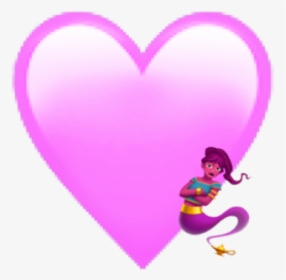 #heart #iphone #emoji #emojisticker #pink #pinkheart - Heart, HD Png Download, Transparent PNG