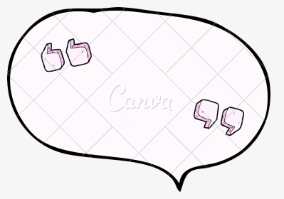 Cartoon Quotation Marks Icons - Illustration, HD Png Download, Transparent PNG