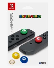 Super Mario Analog Caps For Nintendo Switch - Nintendo Switch Analog Caps, HD Png Download, Transparent PNG