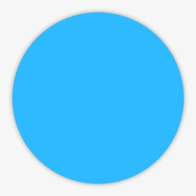 Blue Circle - Transparent Background Blue Dot, HD Png Download, Transparent PNG