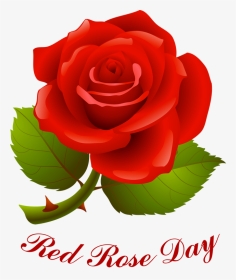 Information And Clip Art For National Red Rose Day - Happy Rose Day Image Download, HD Png Download, Transparent PNG