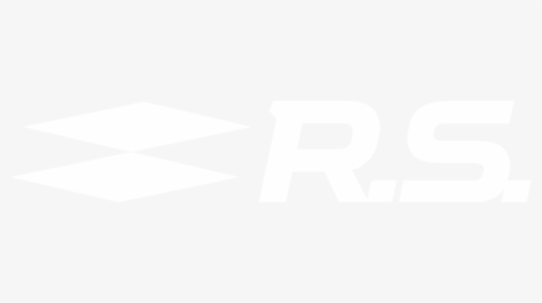 Renault Sport Logo Blanc - Renault Rs Logo Png, Transparent Png, Transparent PNG