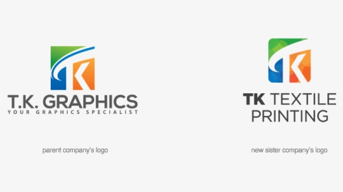 Tk Graphics And Tk Textile Printing Logos - Textile, HD Png Download, Transparent PNG