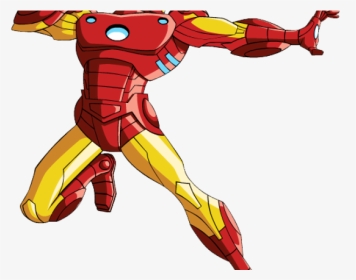 Avengers Clipart Cartoon - Transparent Background Iron Man Clipart, HD Png Download, Transparent PNG