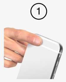 Remove Any Phone Case And Place Right Index Finger - Iphone, HD Png Download, Transparent PNG