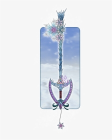 Kingdom Hearts Frozen Keyblade, HD Png Download, Transparent PNG