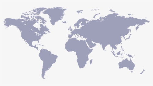 Transparent Background Flat World Map, HD Png Download, Transparent PNG