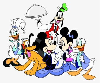 Disney Clip Art Frame - Art By Mickey Mouse Family, HD Png Download, Transparent PNG