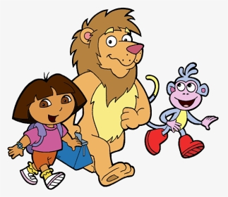 Dora And Boots Walking, HD Png Download, Transparent PNG